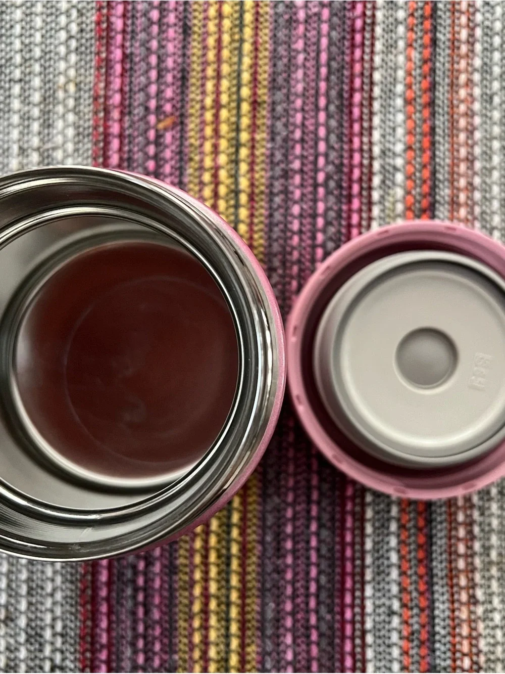 NEW ZOJIRUSHI Hot&Cool Stainless Food Jar Pink 350ml SW-EB35-PA